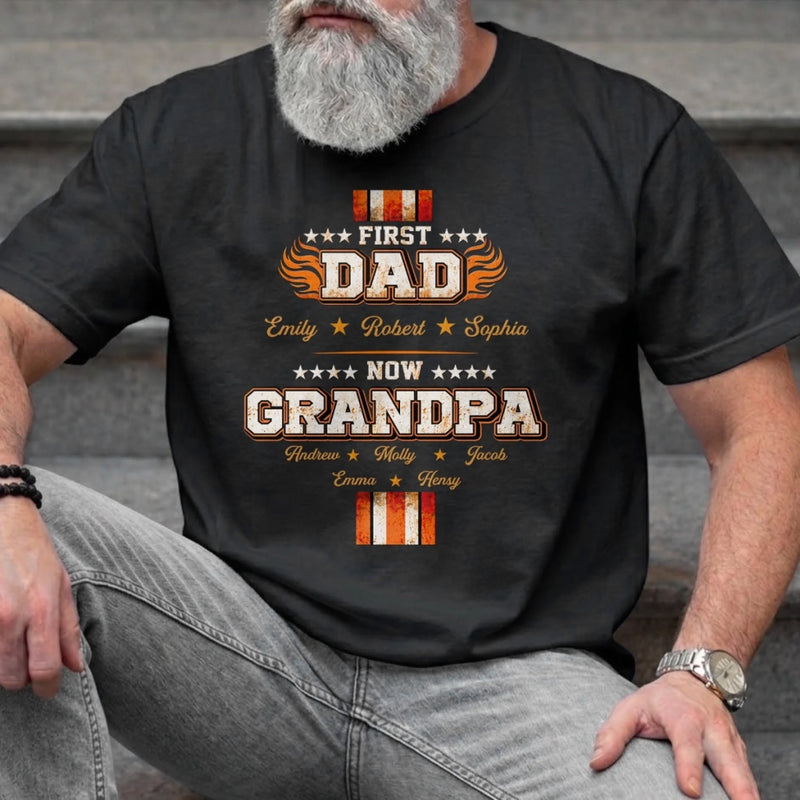 Personalized Unisex T-shirt, Hoodie – Father's Day Gifts For Dad, Grandpa – Dad Always Shows The Way