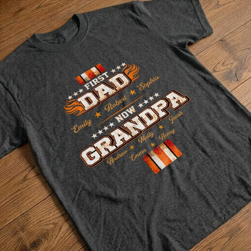 Personalized Unisex T-shirt, Hoodie – Father's Day Gifts For Dad, Grandpa – Dad Always Shows The Way