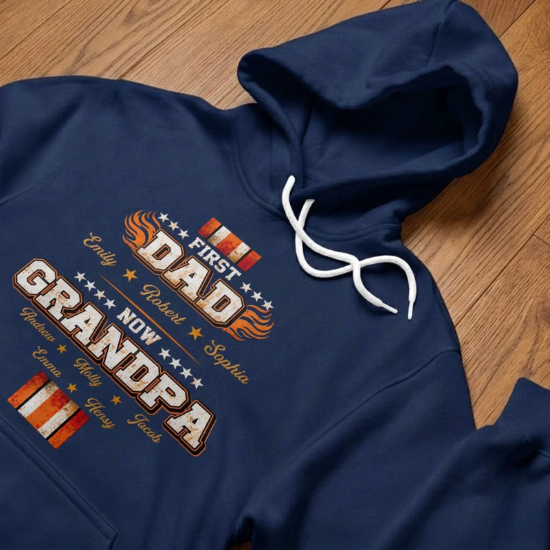 Personalized Unisex T-shirt, Hoodie – Father's Day Gifts For Dad, Grandpa – Dad Always Shows The Way