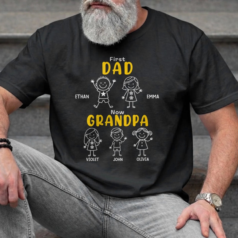 Personalized Unisex T-shirt, Hoodie – Father's Day Gifts For Dad, Grandpa – The Coolest Grandpa Ever