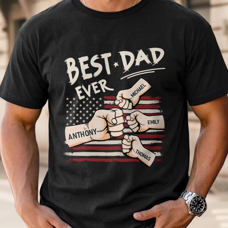 Personalized Unisex T-shirt, Hoodie – Father's Day Gifts For Dad, Grandpa – Dad Life No Days Off