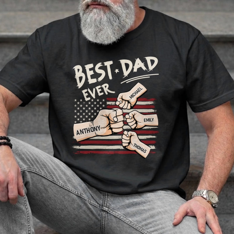 Personalized Unisex T-shirt, Hoodie – Father's Day Gifts For Dad, Grandpa – Dad Life No Days Off