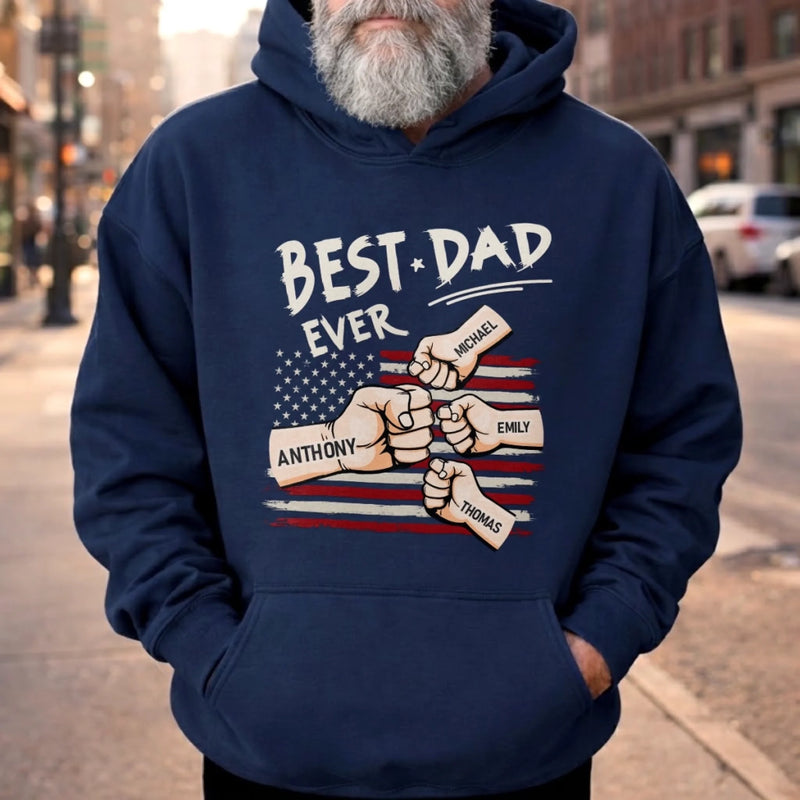Personalized Unisex T-shirt, Hoodie – Father's Day Gifts For Dad, Grandpa – Dad Life No Days Off