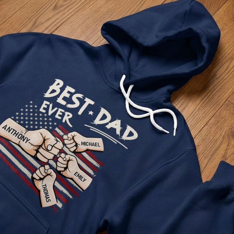 Personalized Unisex T-shirt, Hoodie – Father's Day Gifts For Dad, Grandpa – Dad Life No Days Off