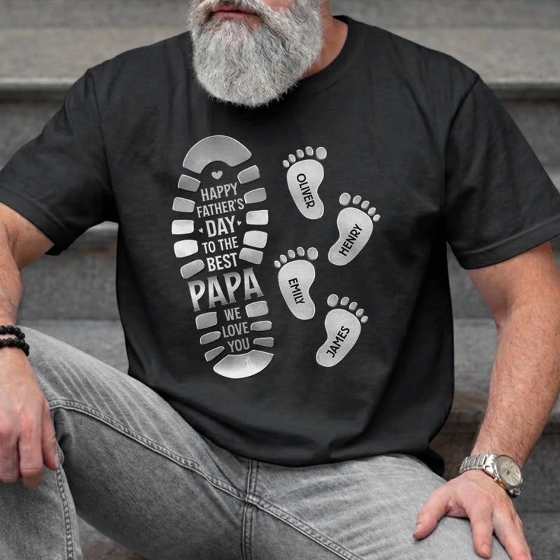 Personalized Unisex T-shirt, Hoodie – Father's Day Gifts For Dad, Grandpa – Timeless Dad Style