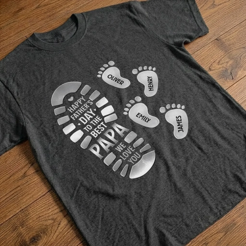 Personalized Unisex T-shirt, Hoodie – Father's Day Gifts For Dad, Grandpa – Timeless Dad Style
