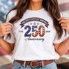 Personalized America 250th Anniversary – Unisex T-shirt, Hoodie – Gifts For Women And Men – American Flag Glitter Star