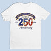 Personalized America 250th Anniversary – Unisex T-shirt, Hoodie – Gifts For Women And Men – American Flag Glitter Star