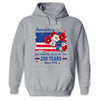 Personalized America 250th Anniversary – Unisex T-shirt, Hoodie – Gifts For Men And Women – God Shed His Grace On Thee