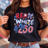 Personalized America 250th Anniversary – Unisex T-shirt, Hoodie – Gifts For Men And Women – Red White Blue Glitter Style