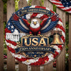 Personalized America 250th Anniversary Wood Sign – Gifts For Family – Legacy Of Brave Souls
