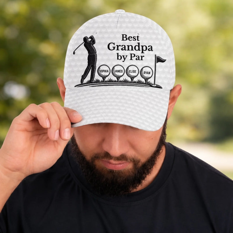 Personalized Classic Cap – Gifts For Dad, Grandpa  – Golf Days With Dad