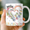 Personalized Mug – Gifts For Grandma, Mom – Made Of Memories, Filled With Love