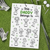 Personalized Golf Towel – Father's Day Birthday Golf Gifts For Dad – Life Is Better On The Green