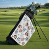 Personalized Photo Golf Towel – Father's Day Birthday Golf Gifts For Dad – Good Days Start With Golf