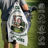 Personalized Photo Golf Towel – Father's Day Birthday Golf Gifts For Dad – Life Is Better On The Green