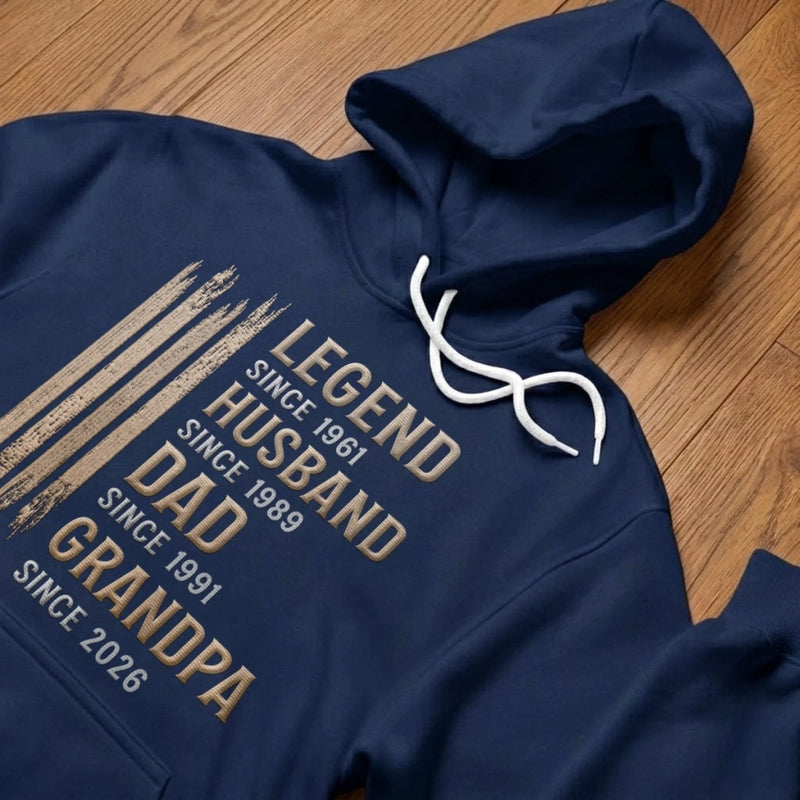 Personalized Unisex T-shirt, Hoodie – Father's Day Gifts For Dad, Grandpa – Official Dad Mode
