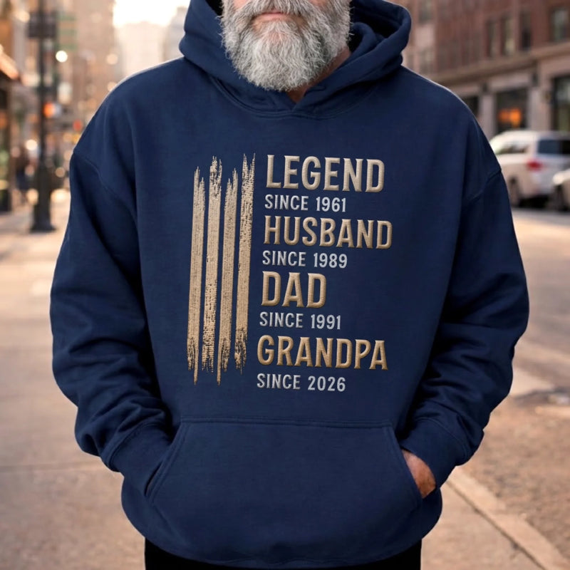 Personalized Unisex T-shirt, Hoodie – Father's Day Gifts For Dad, Grandpa – Official Dad Mode