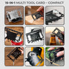 Personalized Multi Tool Card With Leather Case – Father's Day Gifts For Dad, Grandpa – Fixing Everything Like Dad