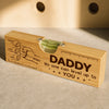 Personalized Wooden Bottle Opener With Built-in Spirit Level – Father's Day Gifts For Grandpa, Dad –  Dad Level Always Perfect