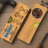 Personalized Wooden Bottle Opener With Built-in Spirit Level – Father's Day Gifts For Grandpa, Dad –  Grandpa Built It Right