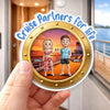 Personalized Cruise Ship Door Magnet – Summer Gifts For Couple – Together Is My Favorite Place