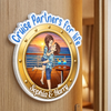 Personalized Cruise Ship Door Magnet – Summer Gifts For Couple – Sunsets And Love All Summer