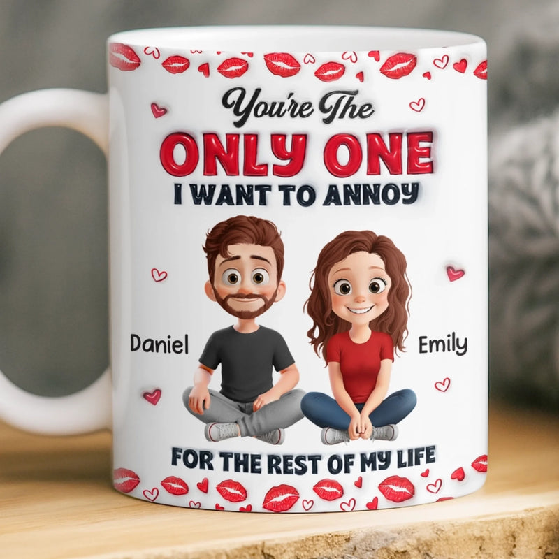 Personalized Mug – Gifts For Couple – Love You More Every Day