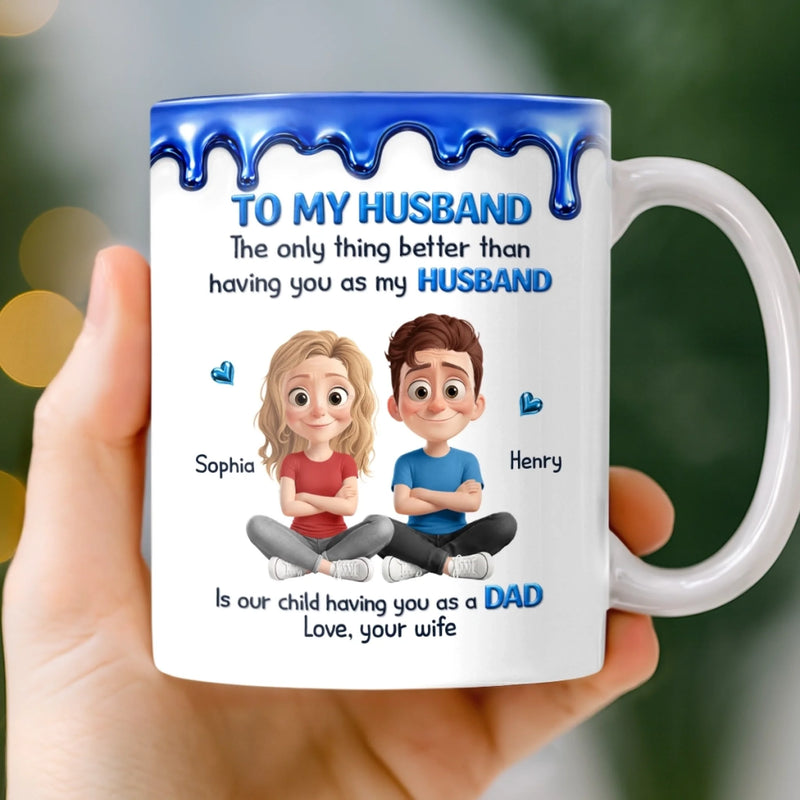 Personalized Mug – Gifts For Couple –  My Husband My Safe Place
