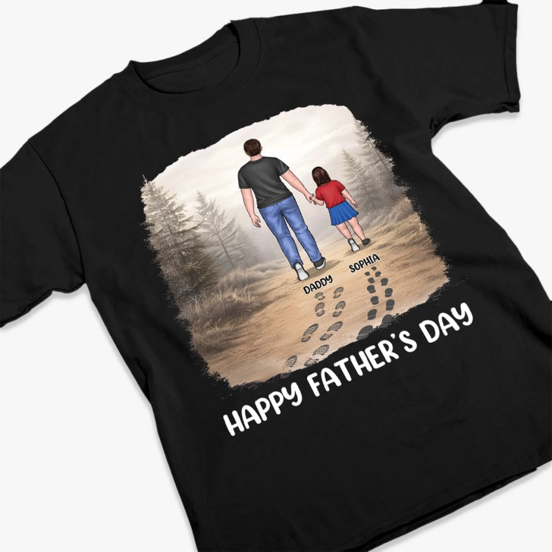 Personalized Unisex T-shirt, Hoodie – Father's Day Gifts For Dad, Grandpa – Dad Is Always There