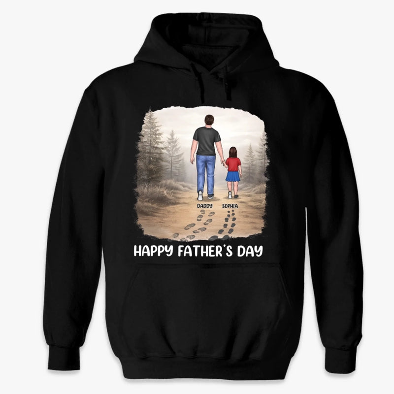 Personalized Unisex T-shirt, Hoodie – Father's Day Gifts For Dad, Grandpa – Dad Is Always There
