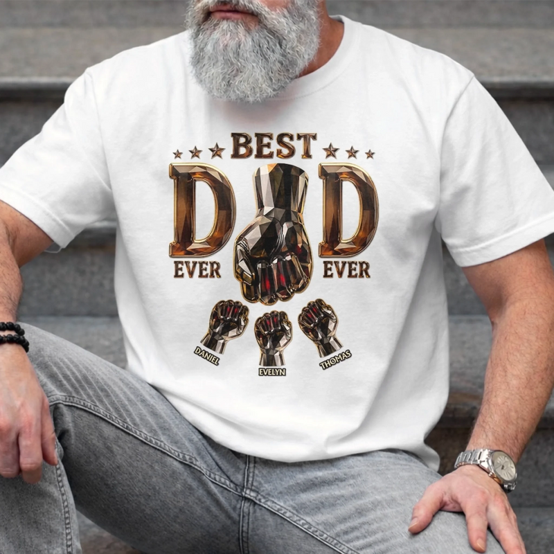 Personalized Unisex T-shirt, Hoodie – Father's Day Gifts For Dad – The Real Family MVP