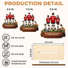 Personalized 2-Layered Wooden Plaque – Father's Day Gifts For Dad, Grandpa, Soccer Lovers – Built For The Soccer Life