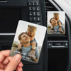 Personalized Photo Acrylic Car Vent Clip – Gifts For Dad – Drive Safe, My Forever Hero