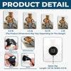 Personalized Photo Acrylic Car Vent Clip – Gifts For Dad – Drive Safe, My Forever Hero