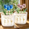 Personalized Glass Everlasting Tulips – Gifts For Women, Besties – Old Friends Are Forever Gold