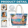 Personalized Beach Bag – Travel Gifts For Women – Poolside State Of Mind