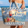 Personalized Beach Bag – Travel Gifts For Women – Let’s Cruise Into Good Times
