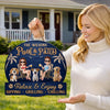 Personalized Wood Sign – Gifts For Couple – Love Grows With Our Pets
