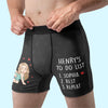 Personalized Men's Boxers Briefs – Gifts For Him – His Daily Reminder