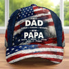 Personalized Classic Cap – Gifts For Dad, Grandpa  – From Dad To Papa