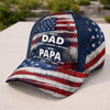 Personalized Classic Cap – Gifts For Dad, Grandpa  – From Dad To Papa
