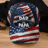 Personalized Classic Cap – Gifts For Dad, Grandpa  – From Dad To Papa