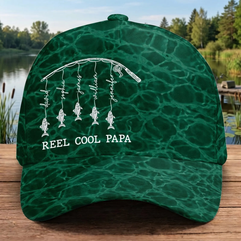 Personalized Classic Cap – Gifts For Dad – Keep Calm And Fish On
