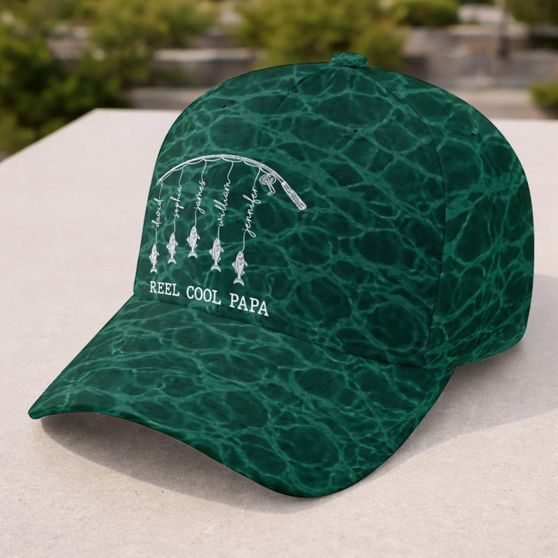 Personalized Classic Cap – Gifts For Dad – Keep Calm And Fish On