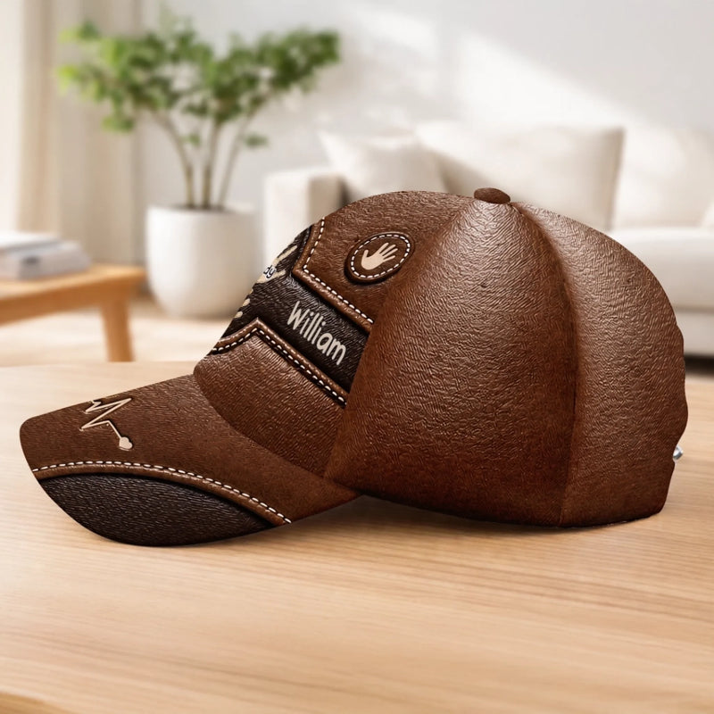 Personalized Classic Cap – Gifts For Dad, Grandpa  – Dad Makes Every Day Better