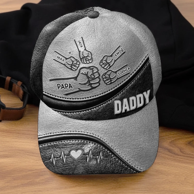 Personalized Classic Cap – Gifts For Dad, Grandpa  – Forever Proud To Call You Dad