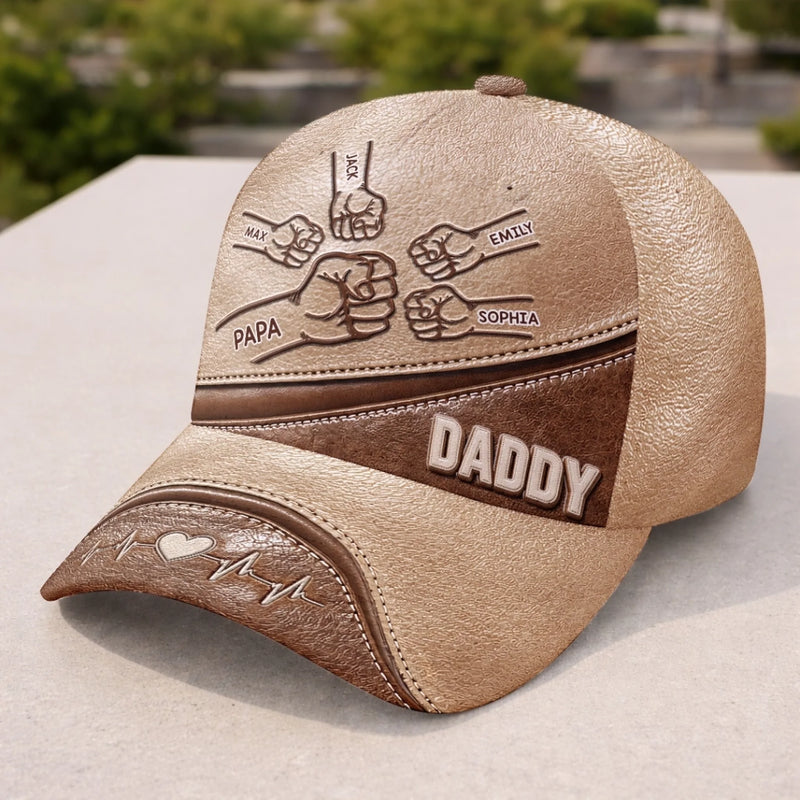 Personalized Classic Cap – Gifts For Dad, Grandpa  – Forever Proud To Call You Dad