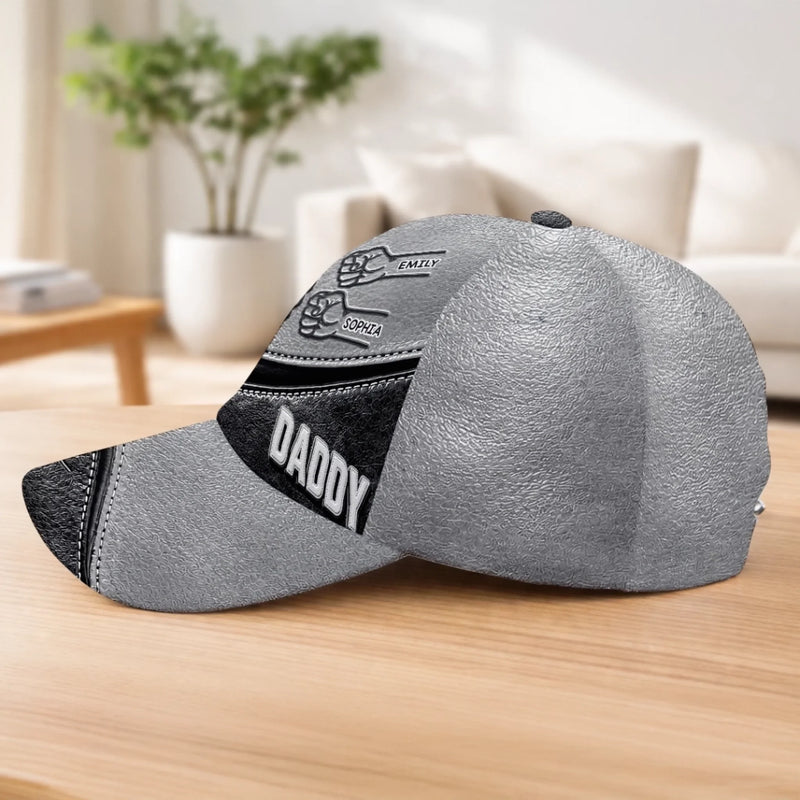 Personalized Classic Cap – Gifts For Dad, Grandpa  – Forever Proud To Call You Dad