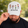 Personalized Classic Cap – Gifts For Dad, Grandpa  – Born To Play Golf Always